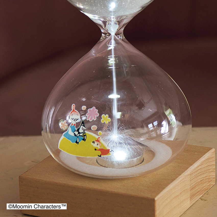ムーミン 砂時計15分計／LEDライト付
