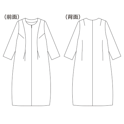 サマーウールのワンピース