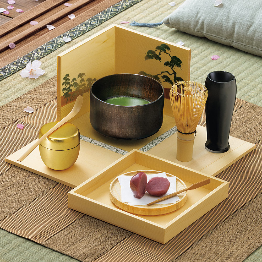 コンパクトお点前セット「喫茶箱」
