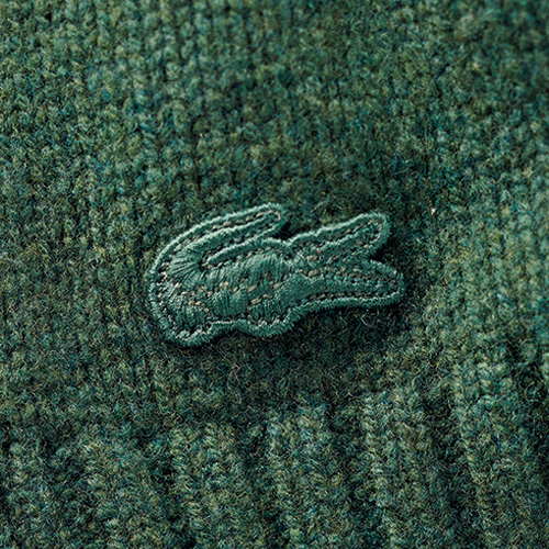 人気】LACOSTE ロゴ ワニ ニット セーター ワンピース 36 ウール - メルカリ
