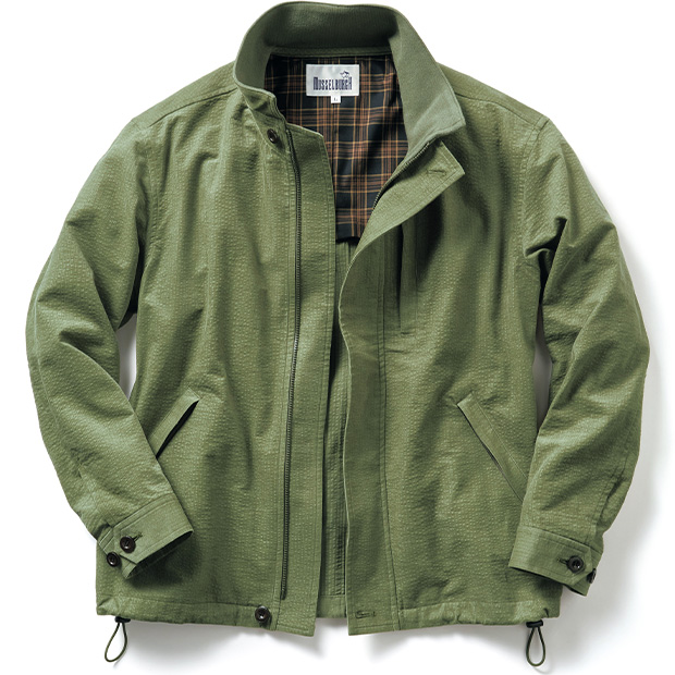 リップルコーデュロイライトウェイトブルゾン