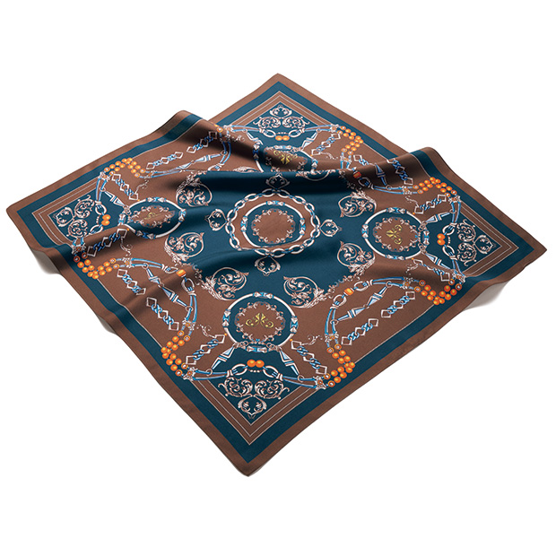 シルクスカーフ／アクセサリー柄