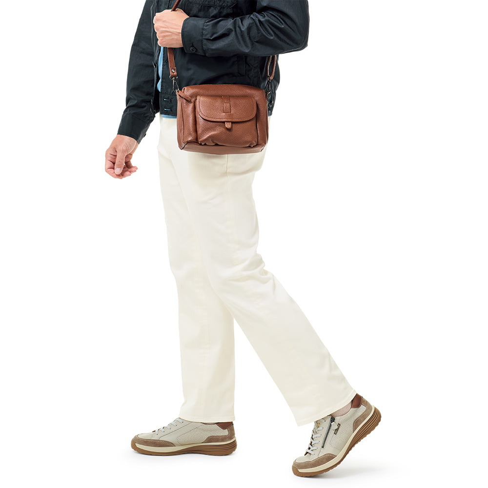 軽量･サイドファスナー&times;パンチングスニーカー