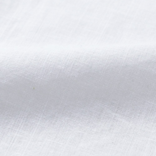 綿麻混シャンブレー調シャツブラウス