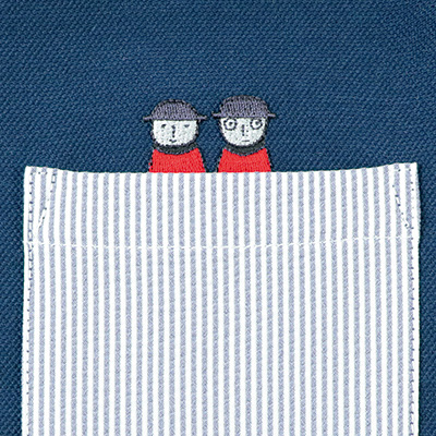 コットン混ポロチュニック