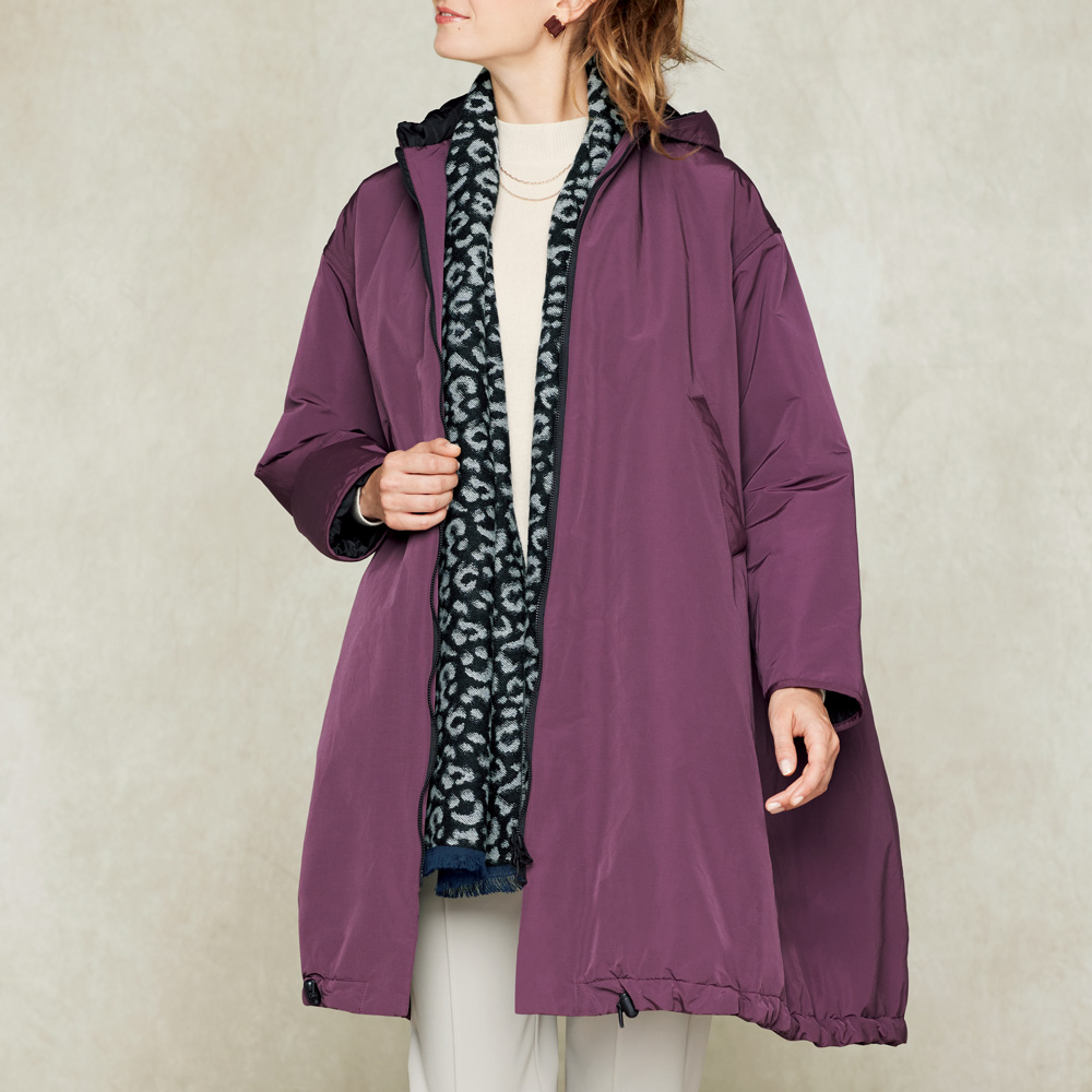 ウールコットンジャカードストール