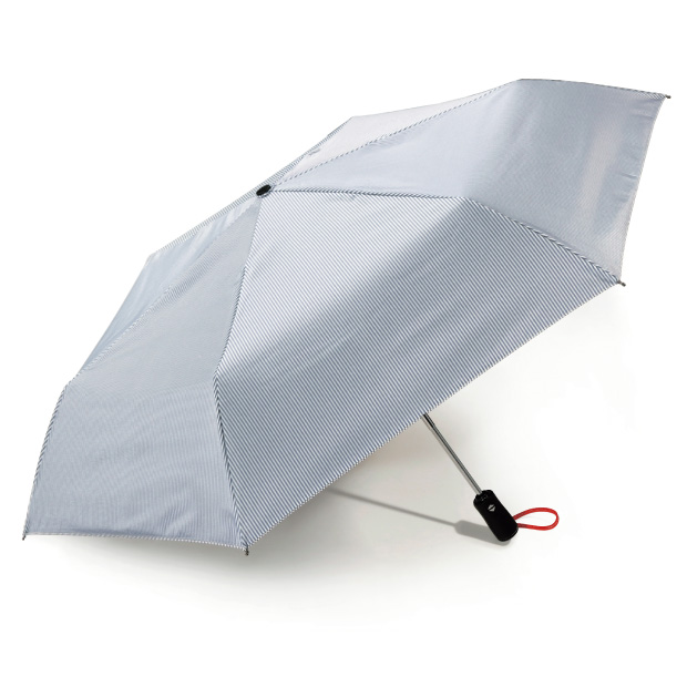 ストライプ柄の一級遮光･遮熱UV傘／自動開閉タイプ
