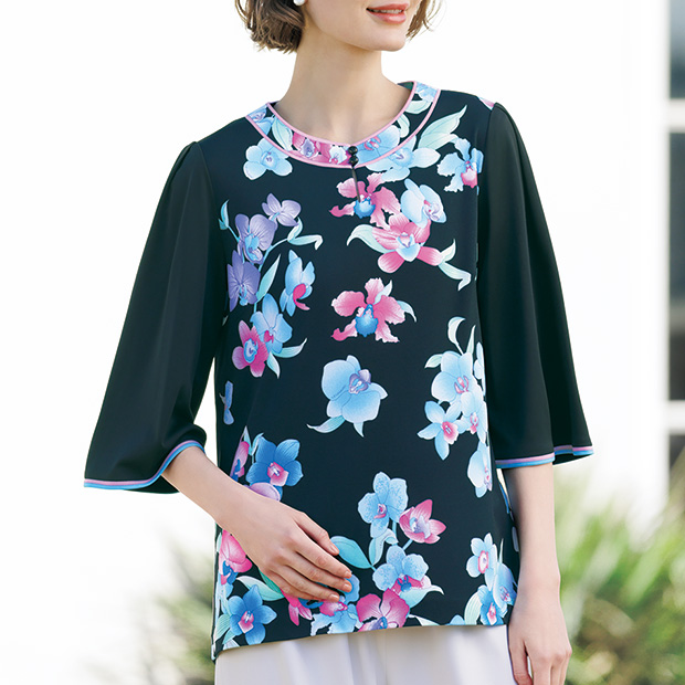 ベルスリーブプルオーバー