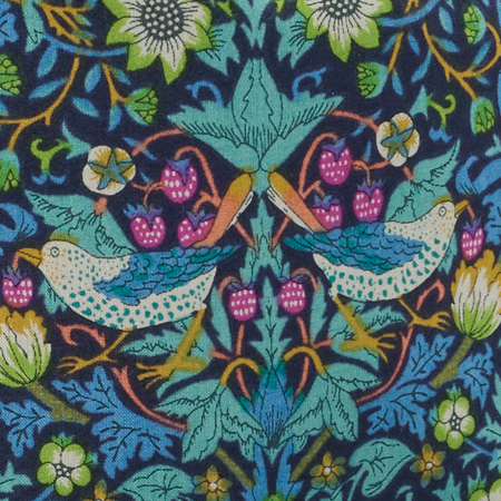 リバティプリントのリバーシブルハット／テープ付き