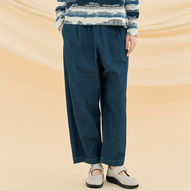 ビゼンコットンストレッチデニムパンツ