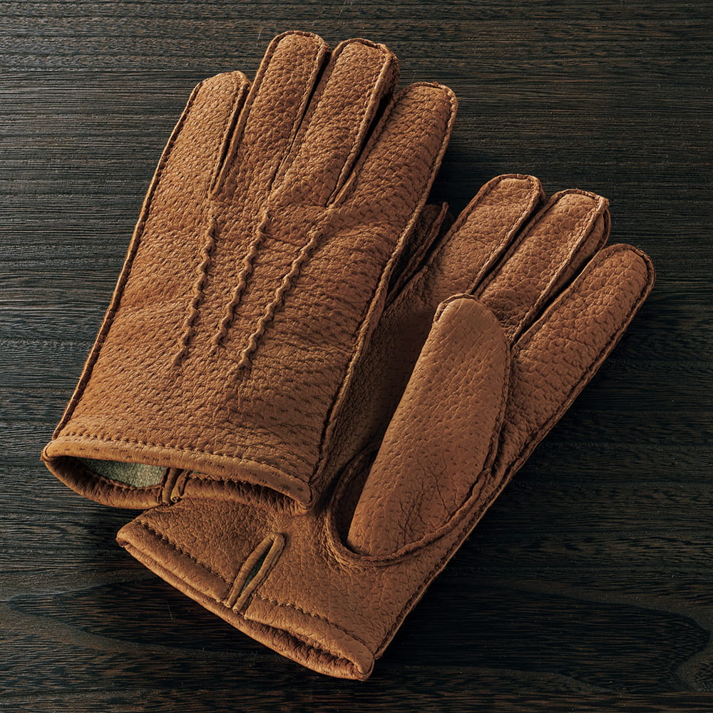 ペッカリー手袋／カシミヤライニング