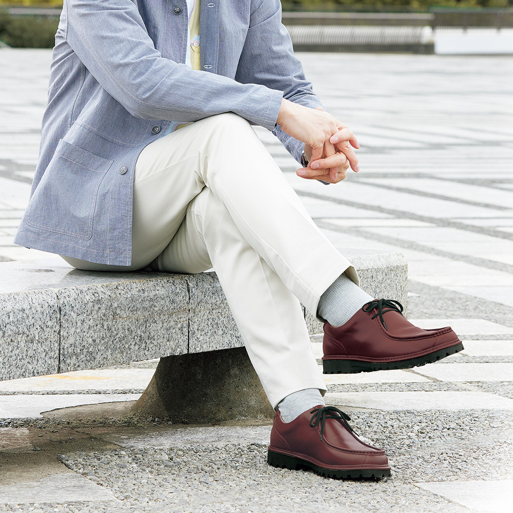 金谷さんの柔らかチロリアンシューズ