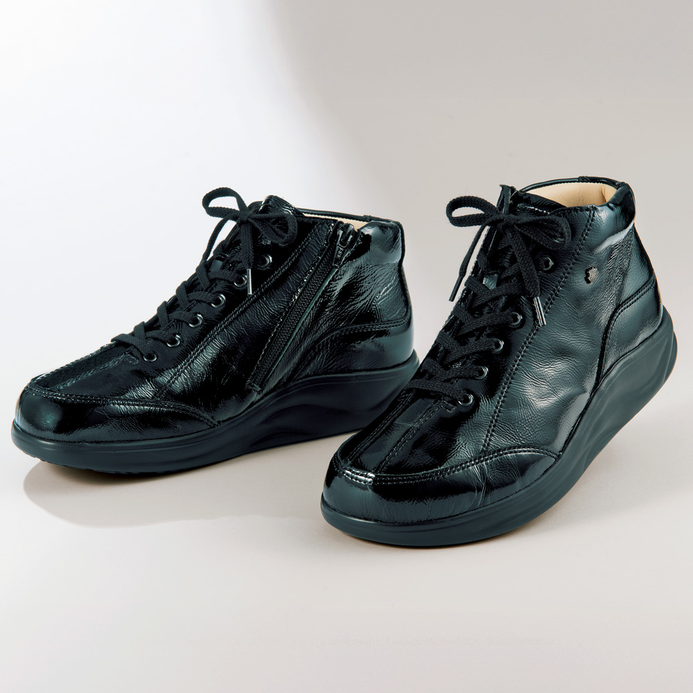 4E･ファスナー付きハイカットスニーカー