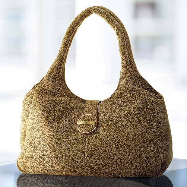 ラムスウェード･ハンドバッグ