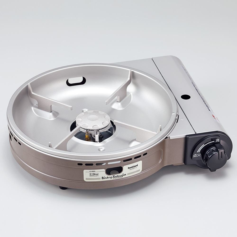 アウトドア 調理器具 カセットボンベのグリルパン／ビストロの達人3
