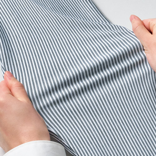 伸びやか長袖ストライプシャツ