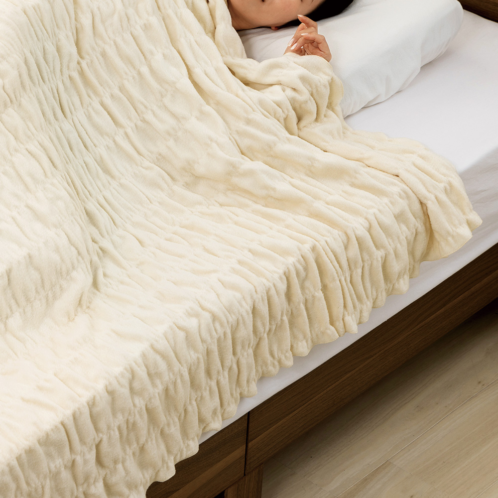 シール織のシルク混ケット