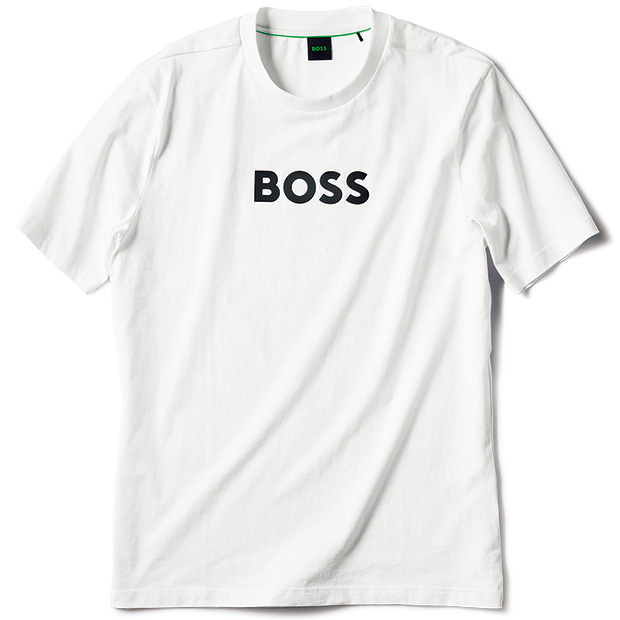 ロゴシリコンプリント･半袖Tシャツ