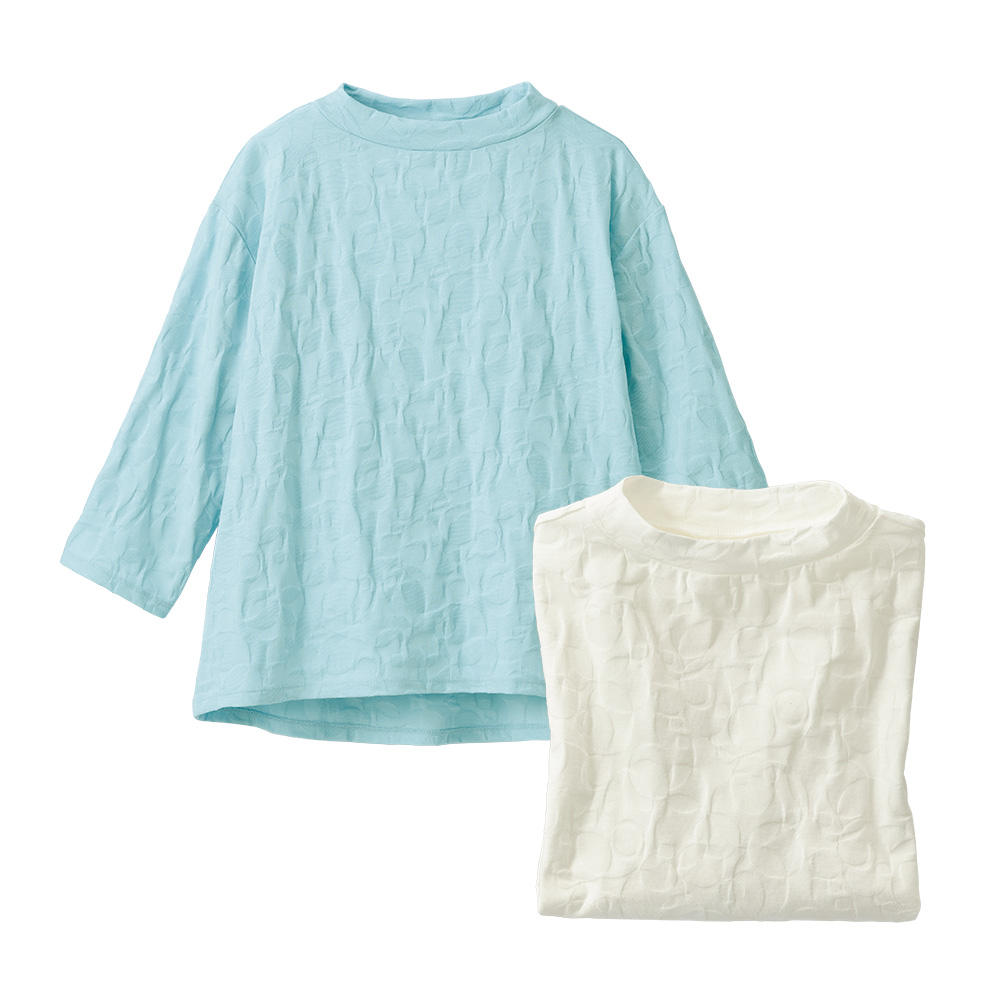 リンクスジャカードプルオーバー／2色セット