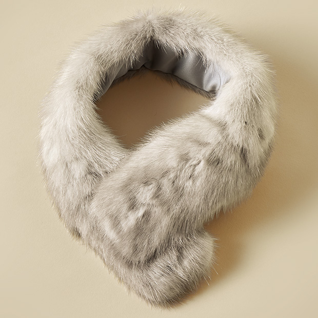 ミンクファーマフラー