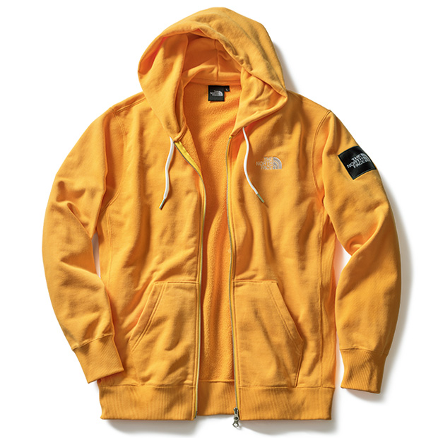 スクエアロゴフルジップ