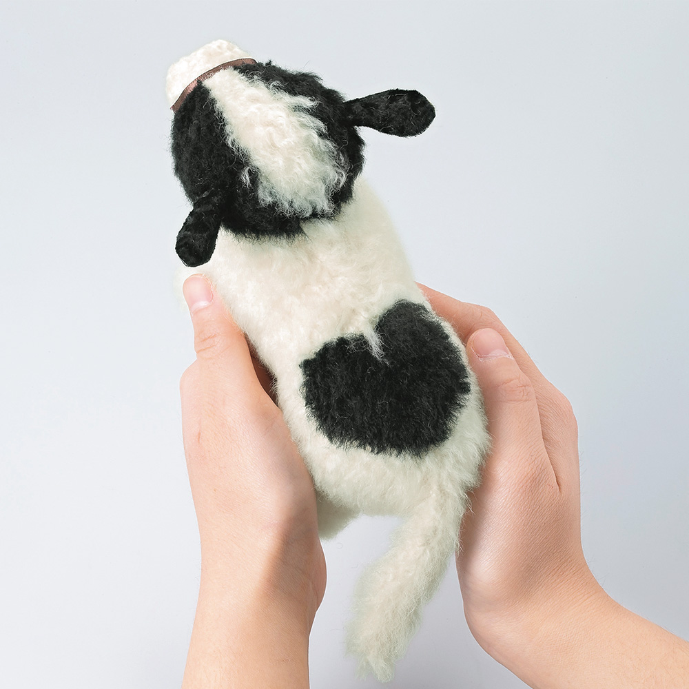 清水拓司 リアルファーのぬいぐるみ 子牛 ライトアップオンラインストア