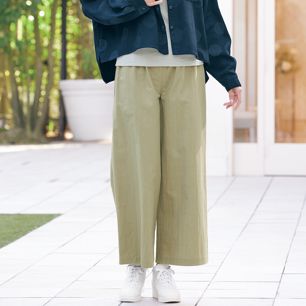 織姫炊きワイドパンツ