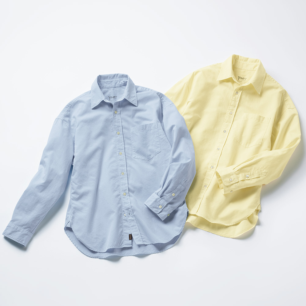 コットンオーバーサイズシャツ