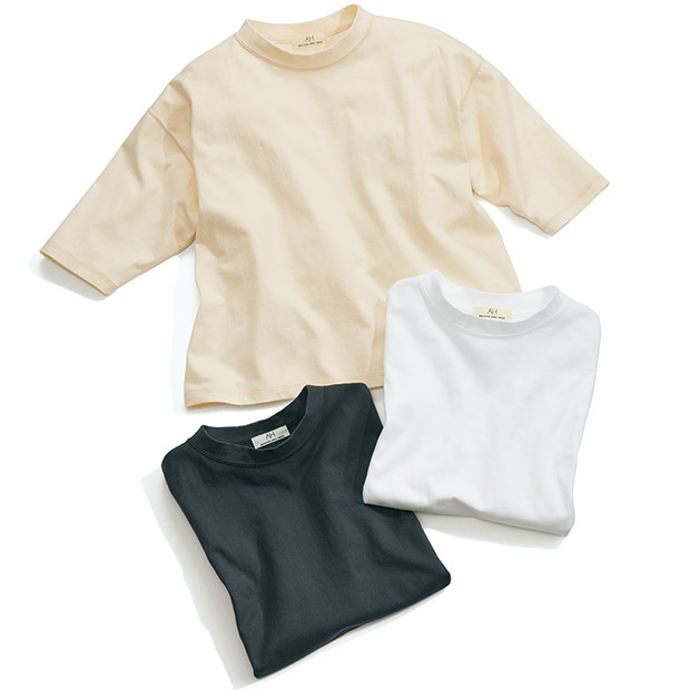 五分袖Tシャツ