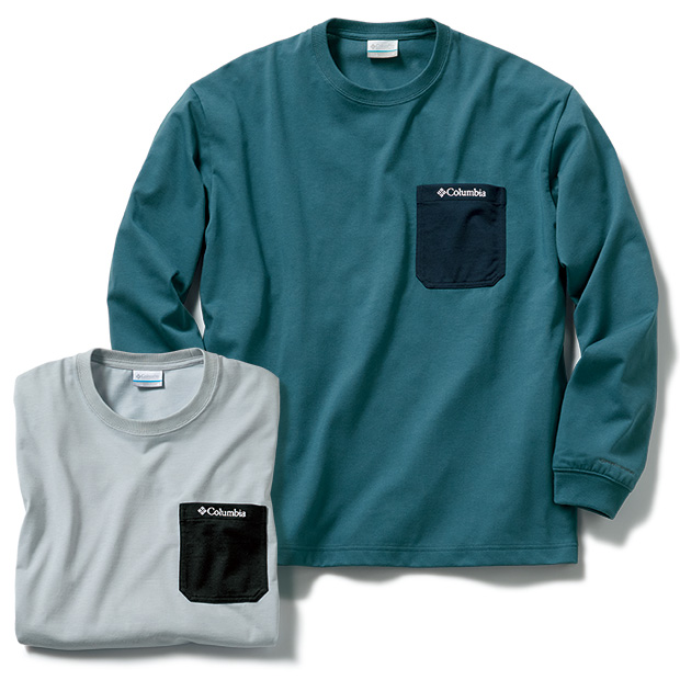 吸汗速乾ロングスリーブTシャツ／2色セット