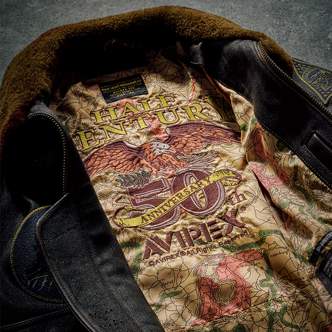 レザーフライトジャケット／Gー1 50周年記念モデル