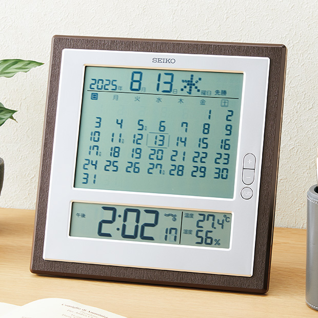 六曜表示機能付･電波時計