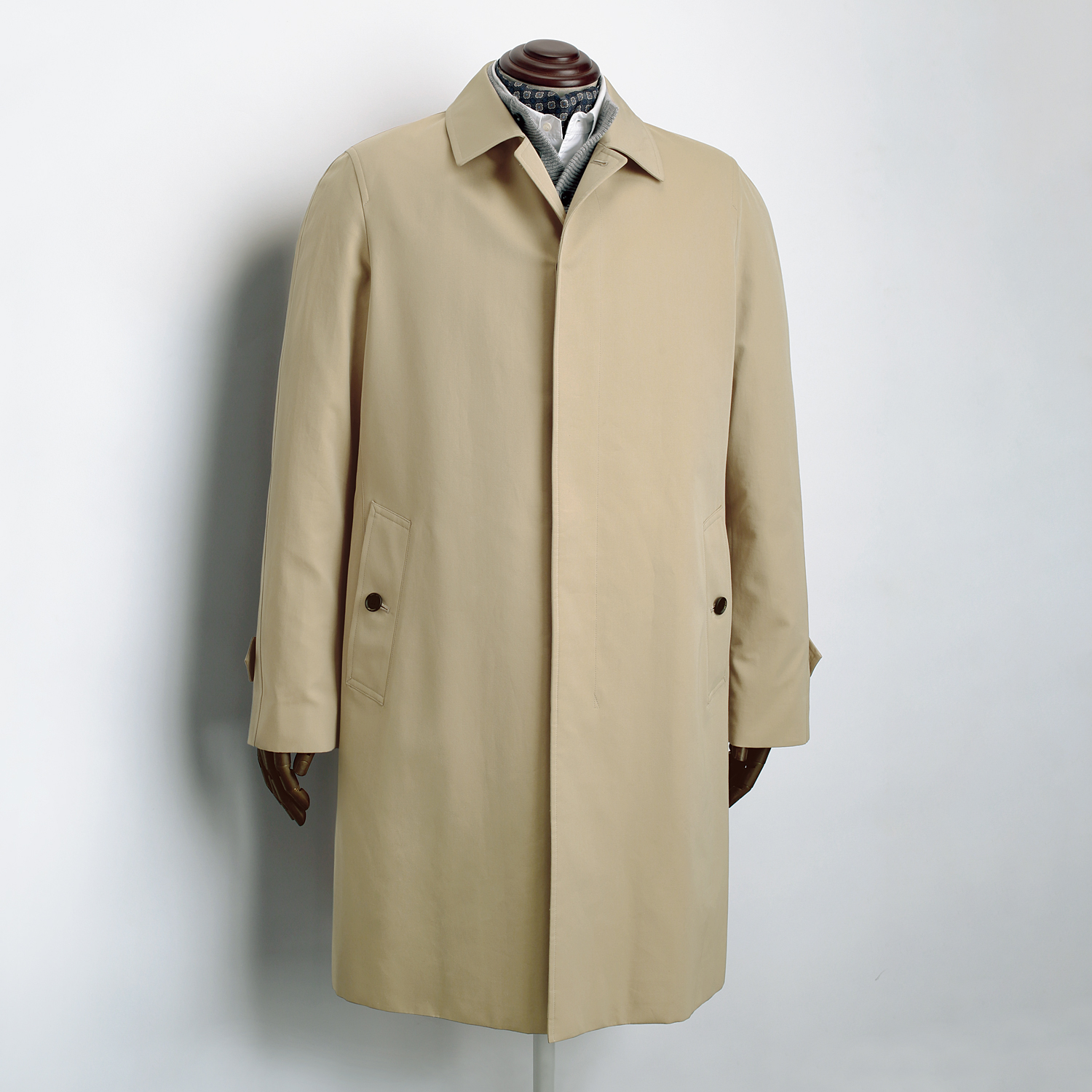 Sanyo 100年コート ライナー付ステンカラーコート ライトアップオンラインストア