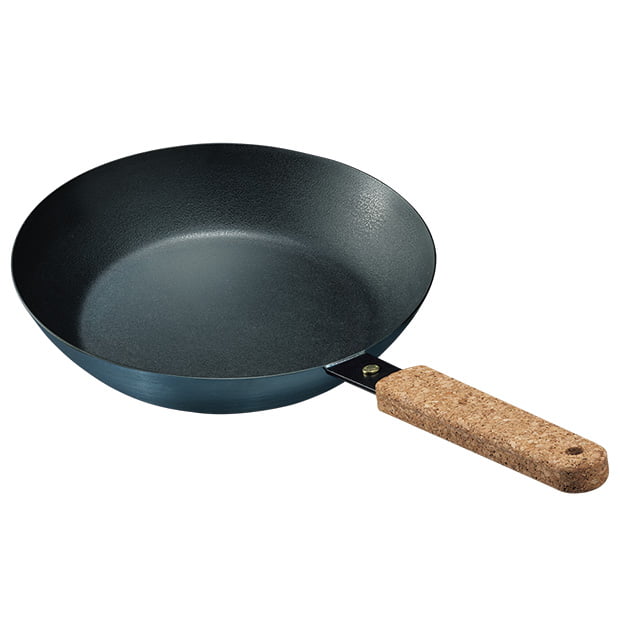 純鉄フライパン ソ･ワール26cm／コルクハンドル付
