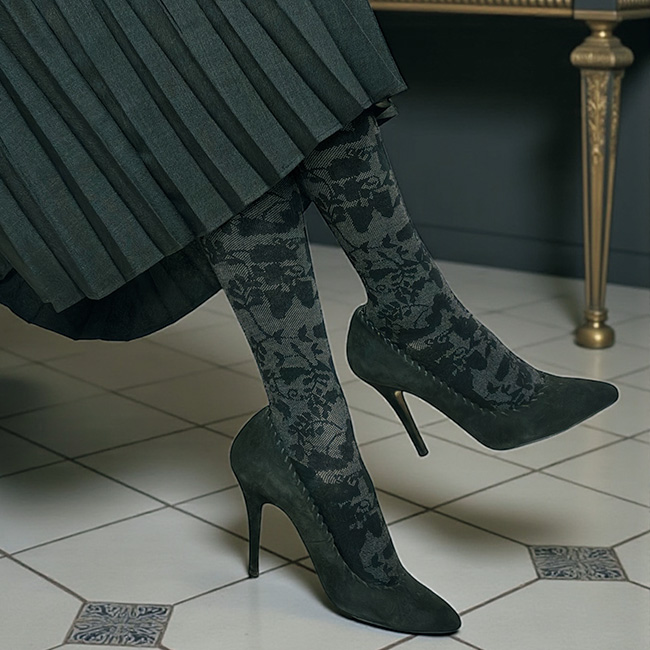 抗菌防臭 綿混着圧ソックス／4種セット