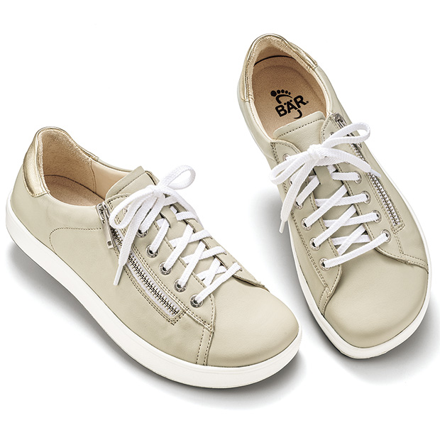 4E･ファスナー付きスニーカー／マーゴット