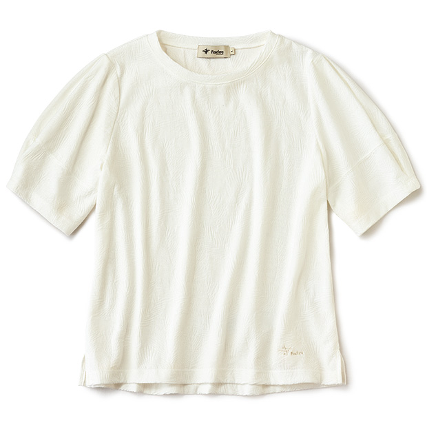 ボタニカルジャカードTシャツ
