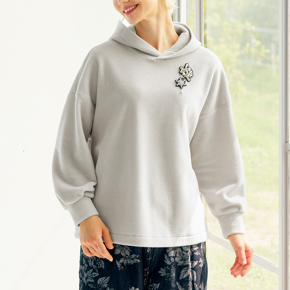 トスカーナフリースパーカ