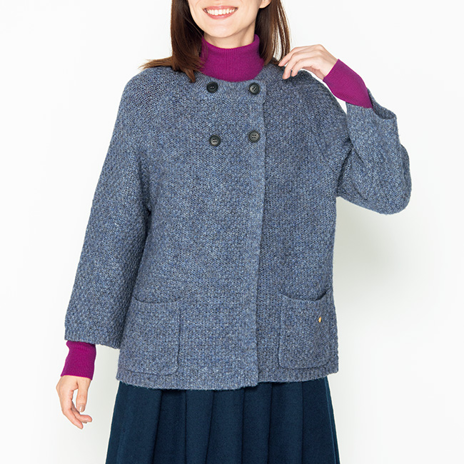 シェットランドウールジャケット