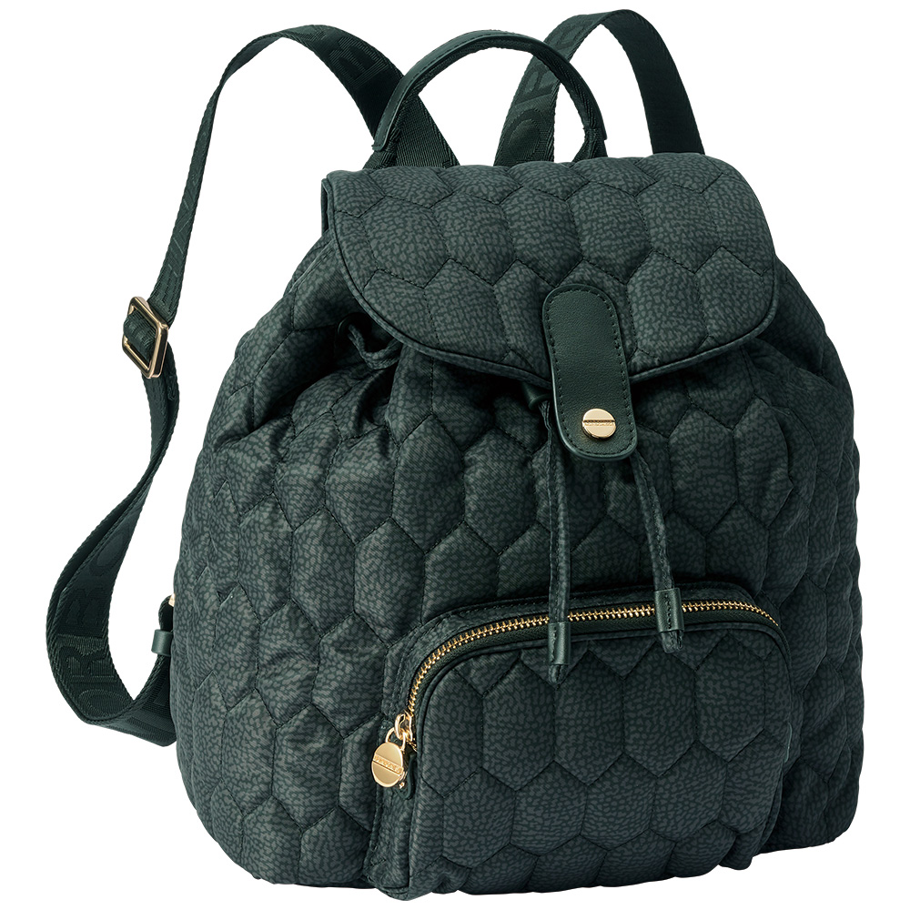 うずら目模様のリュック