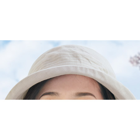 綿麻UVカットクローシュ