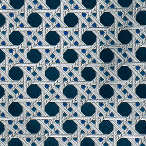 多色織り老舗のネクタイ／六つ目格子