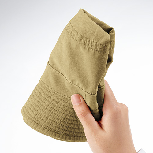 ボールバイオ･リネン混バケットハット