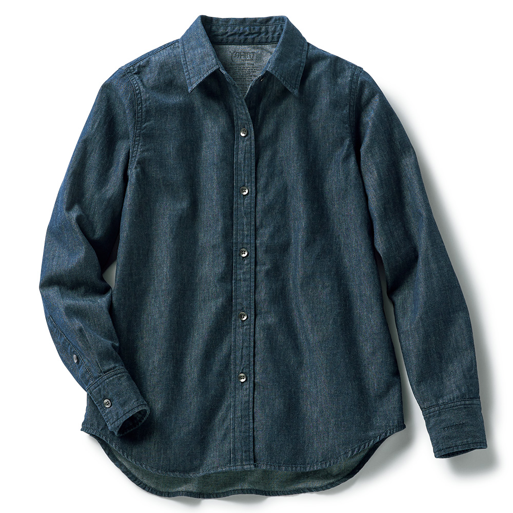 コンパクトシルエット･デニムシャツ