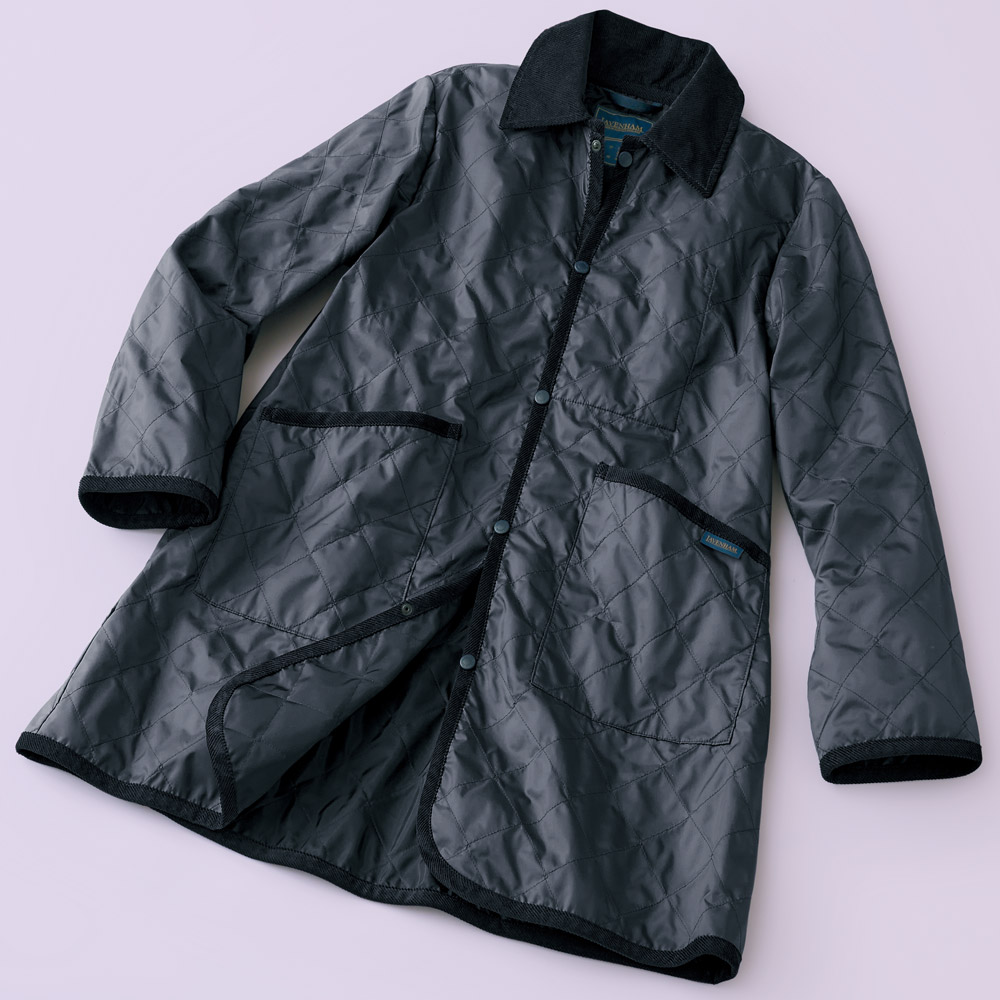 キルティングコート／当社限定カラー