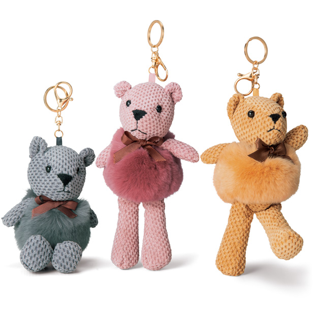 レッキスファーチャーム／クマ3個セット