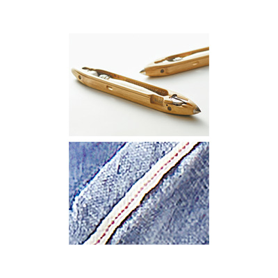 大人のブリーチドダンガリーシャツ