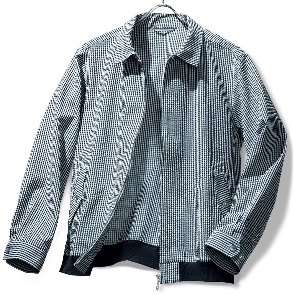 クールマックスサッカー･軽快ブルゾン