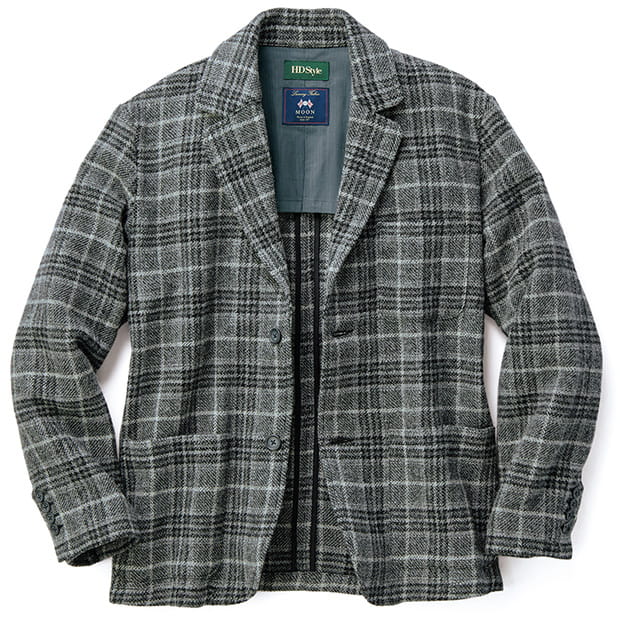 アブラハムムーン･ツイードアンコンジャケット