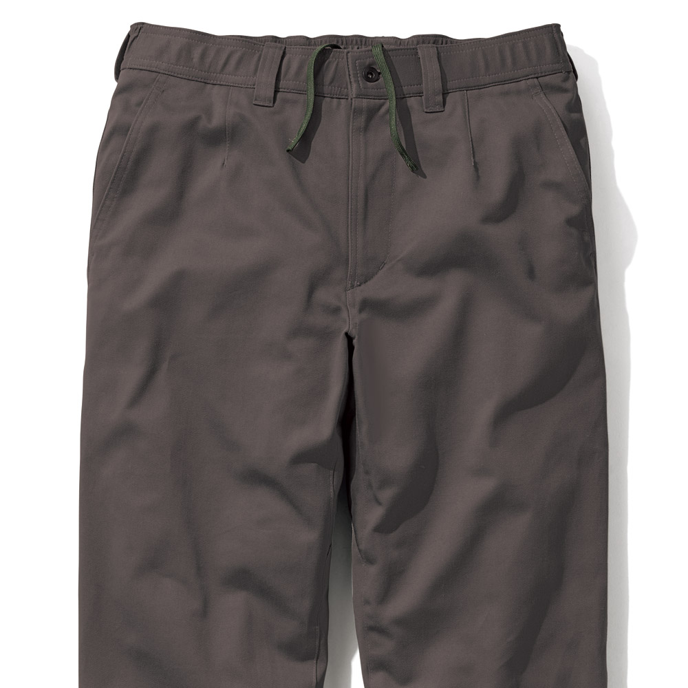 裏起毛イージーチノパンツ